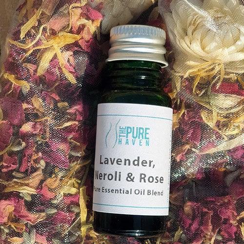 Pure Neroli, Lavender and Rose Blend of Essential Oil - Diffuser - Room Fragrance - Diffuser refill - Natural - Vegan - Pure, Essential Oil - thepurehaven