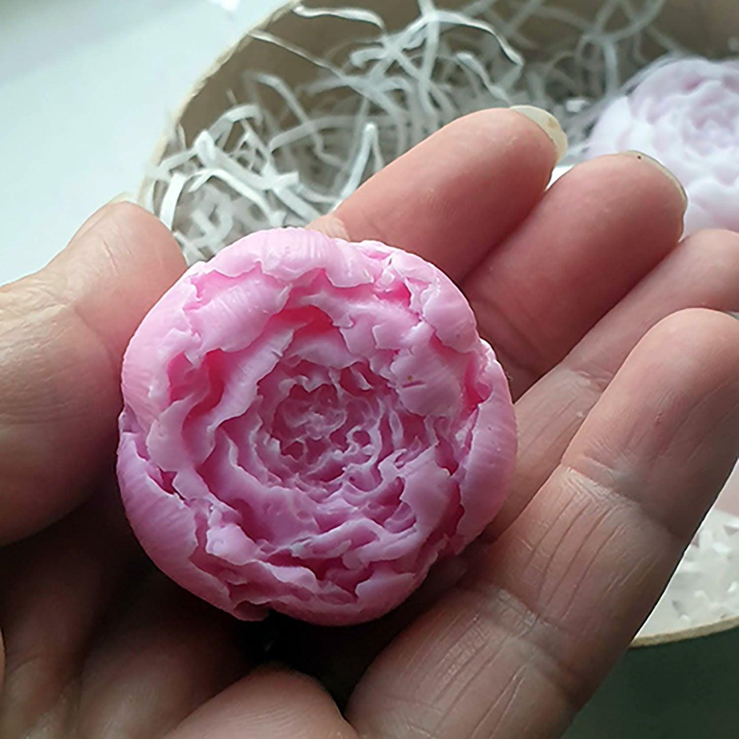 Shades of Pink Rose Scented soaps - thepurehaven